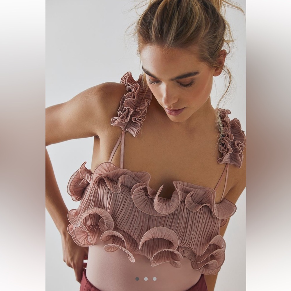free people for the frill of it bodysuit
